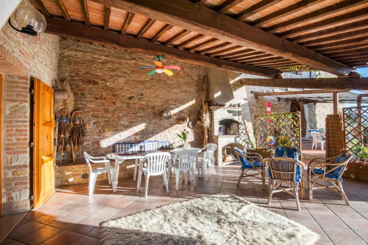 La Ripa - Appartamento Padronale San Gimignano Buitenkant foto