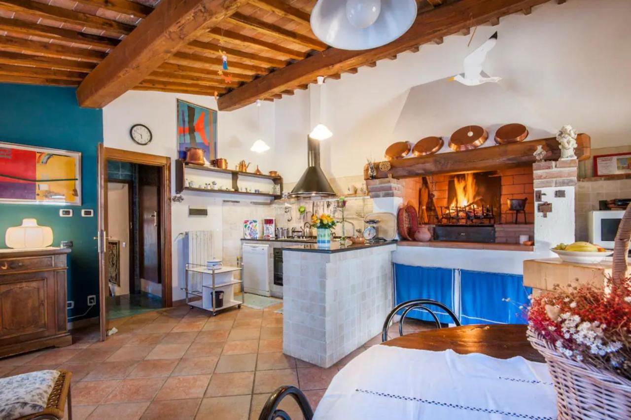 La Ripa - Appartamento Padronale San Gimignano Buitenkant foto