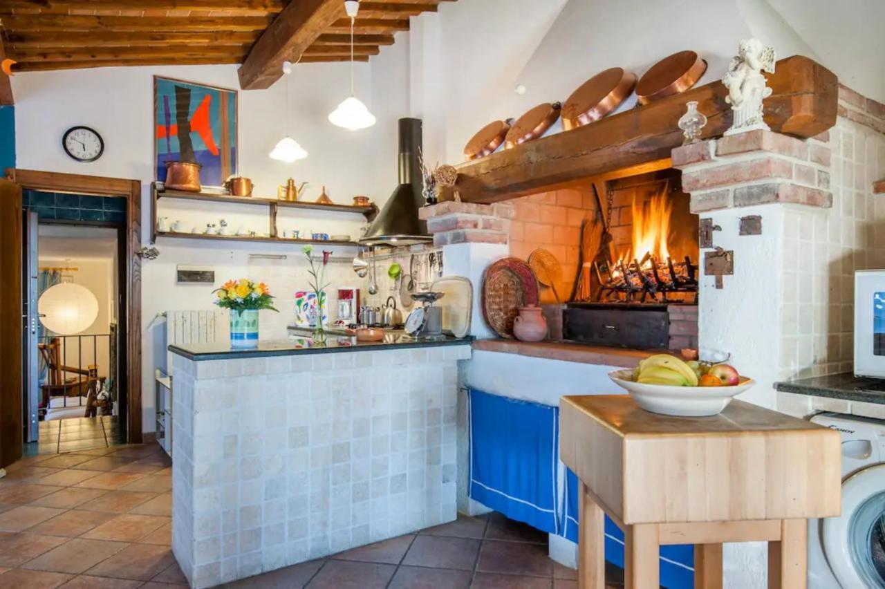 La Ripa - Appartamento Padronale San Gimignano Buitenkant foto