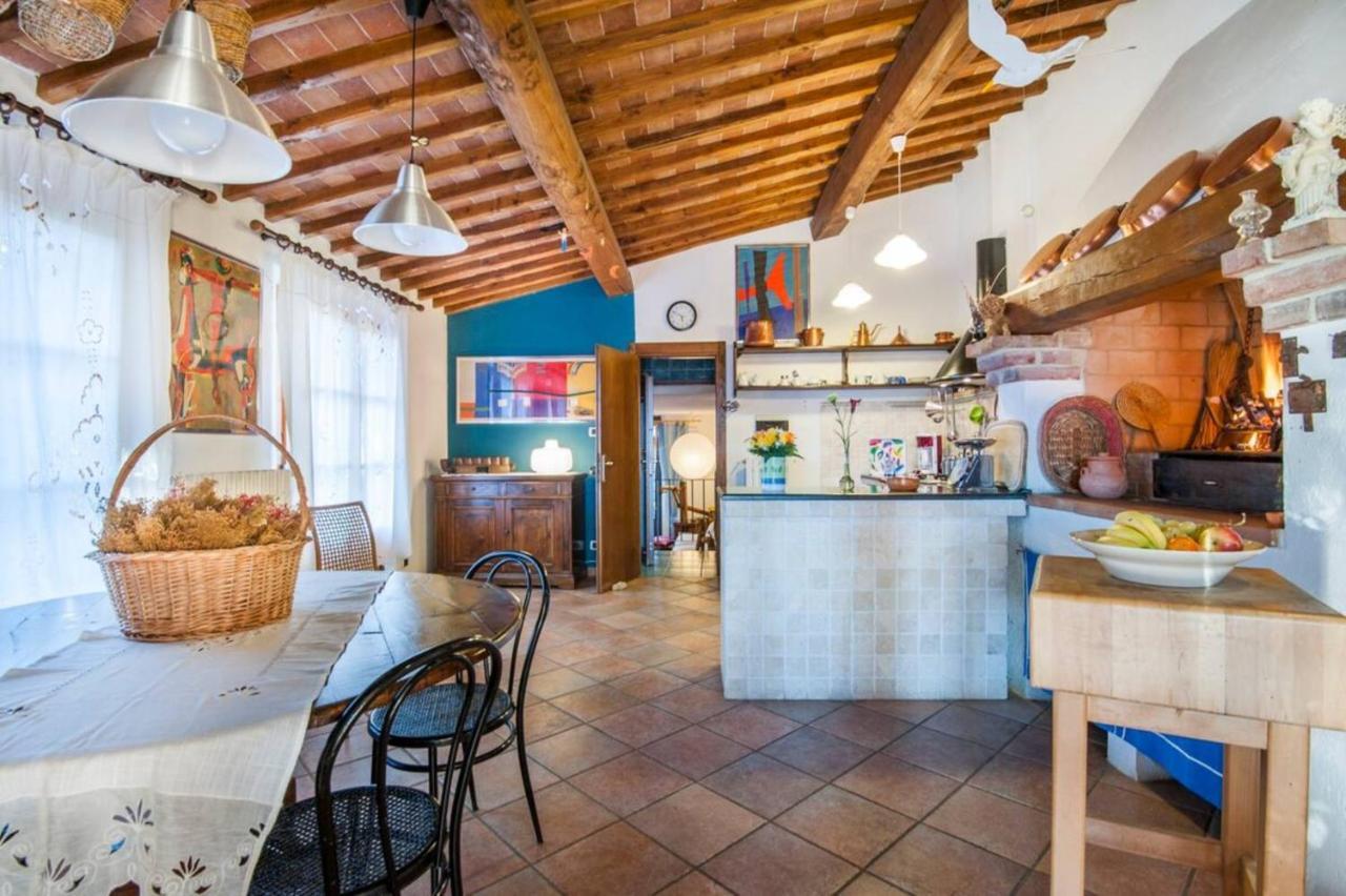 La Ripa - Appartamento Padronale San Gimignano Buitenkant foto