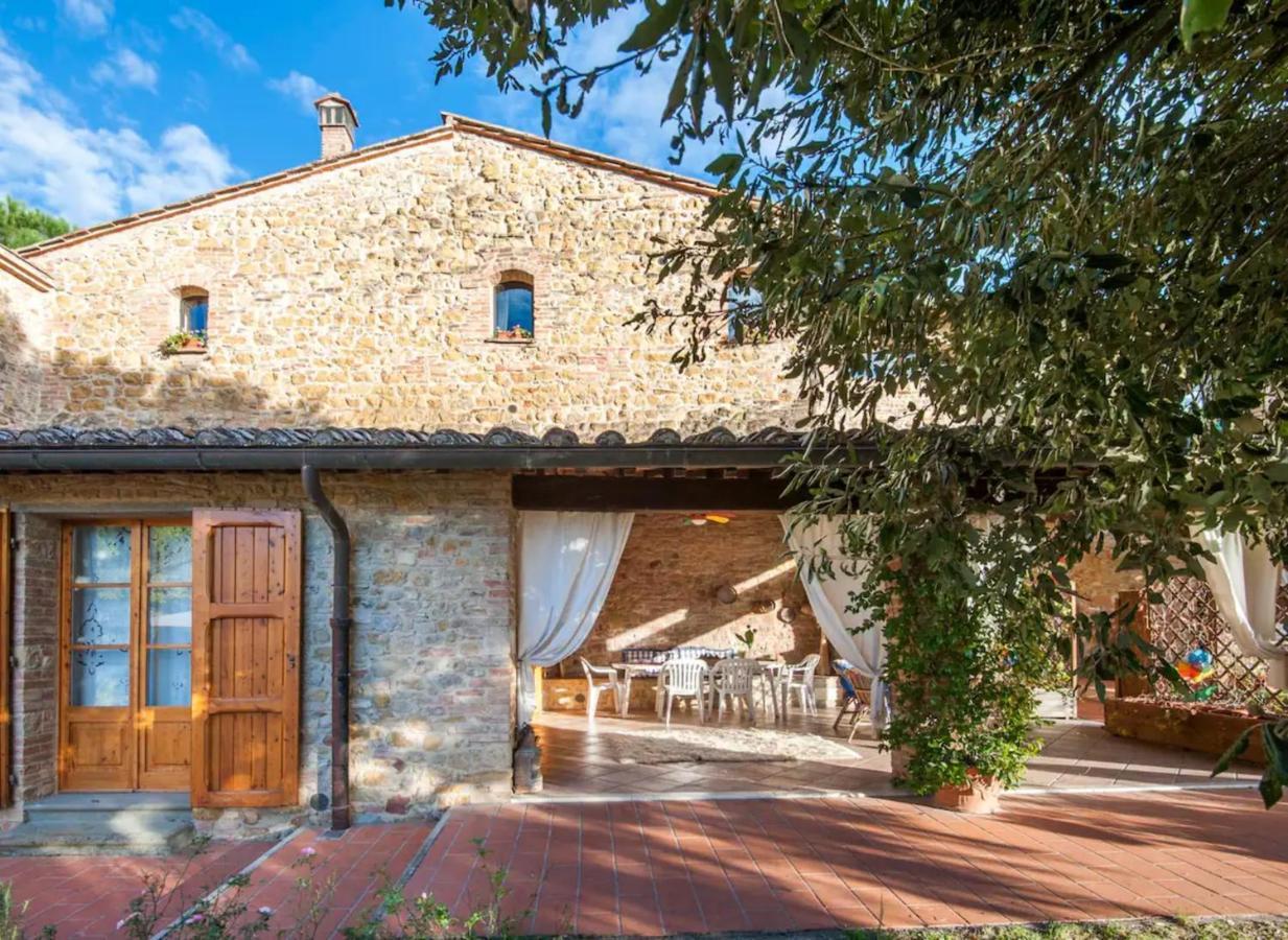 La Ripa - Appartamento Padronale San Gimignano Buitenkant foto