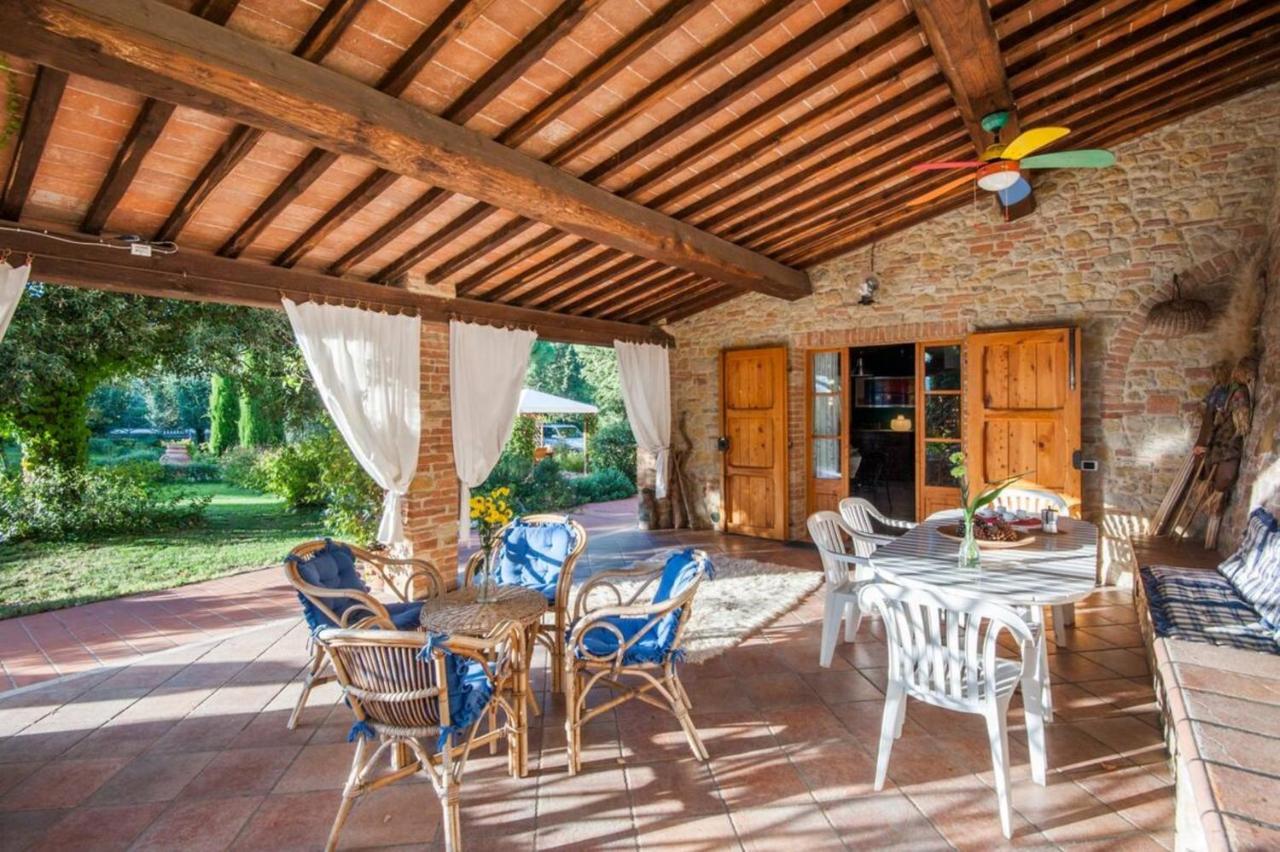 La Ripa - Appartamento Padronale San Gimignano Buitenkant foto