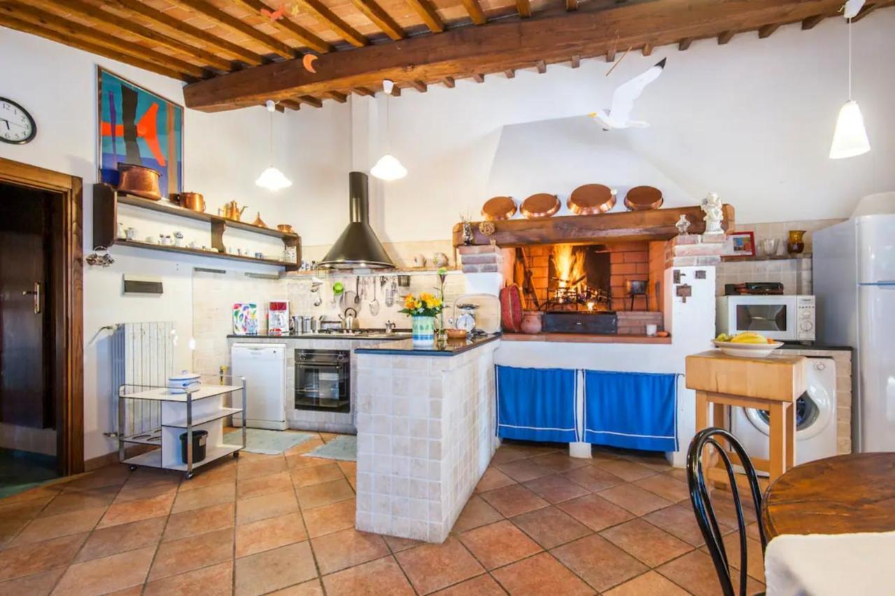 La Ripa - Appartamento Padronale San Gimignano Buitenkant foto