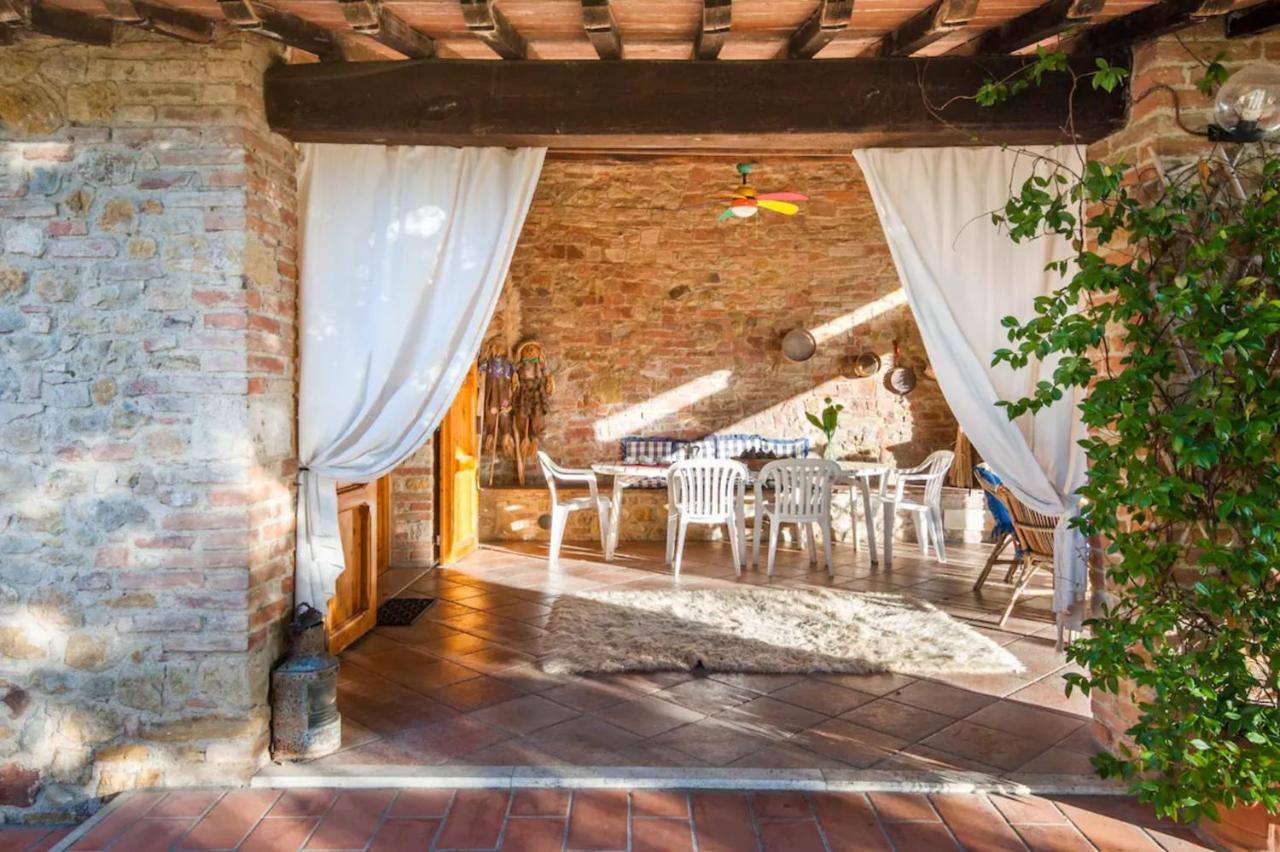 La Ripa - Appartamento Padronale San Gimignano Buitenkant foto